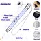 15 Pieces LED Diamond Painting Tools Set 5D Diamond Painting Drill Pens DIY Light Point Pens with Different Pen Heads, Elbow Pen Heads, Plate Trays, Anti-Slip Mats, Tape, Clay Storage Case (Rose Gold)